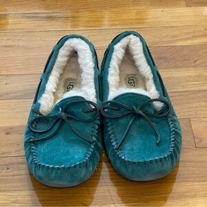 UGG | Women’s Dakota Slipper | Green Suede | Women’s 8 | Like New Never Worn